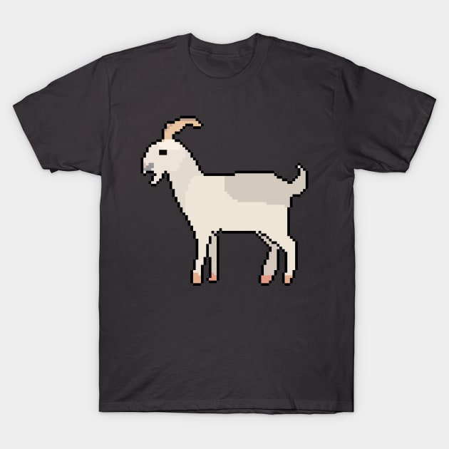 Pixel Palette Goat T-Shirt by Pixel.id